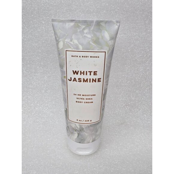 White Jasmine Ultra Shea Body Cream 8 Oz By Bath & Body Works - Picture 1 of 2